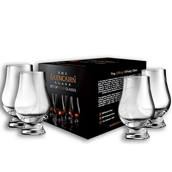 Vaso de Whisky Glencairn en Caja de Regalo Juego de 4
