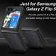 thumbnail image 3 of Premium PU Leather Phone Cover Retro Design Full Protective Case For Samsung Galaxy Z Flip 5 Flip5 5G, 3 of 3
