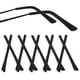 thumbnail image 1 of Puntas para Patillas de Lentes YSIUENG de Silicón Antideslizante Negro (10 Pares), 1 of 7