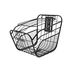 Ioensy - Cesta De Metal Para Bicicleta Eléctrica, Duradera, Fácil De Instalar, Para Ir De Compras En Bicicleta