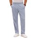 thumbnail image 1 of INSPIRE CHIC Pantalones de chándal casuales para hombre con cintura de cordón, pierna recta, rayas laterales, ropa urbana, 34 gris, 1 of 5