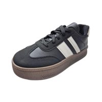 Vinnys Outlet - Zapatilla Urbana Casual Mujer Negro