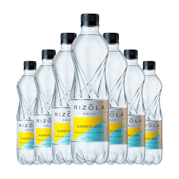 Agua con Gas Rizola 500ml Pack X6 Unidades