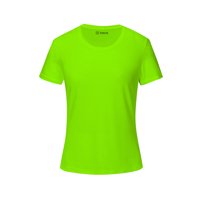 Snix - Polera Femenina Dry Fit - Verde Fluor Talla S