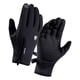 thumbnail image 4 of Guantes De Nieve A Prueba De Viento Con Cremallera Calor Manténgase Para Conducir Hombres De Ciclismo Mujeres Black M, 4 of 5