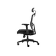 thumbnail image 3 of Silla de oficina Taylor Syncro con cabecero color negro, 3 of 3