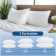 thumbnail image 2 of Almohadas Piwaal Queen Size Paquete de 4 con Soporte Suave y Firme, 2 of 7