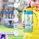 thumbnail image 5 of Aventura con los Choopies Botella de Agua con Tapa Pop Top de Un Toque, Acero Inoxidable, a Prueba de Fugas, para Deportes, Botella Infantil azul 12 oz, 5 of 6