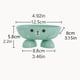 thumbnail image 3 of 1pc Cute and Stylish Soap Holder for Shower, Bathroom, and Kitchen - Keep Your Soap Organized and Accessible, 3 of 4