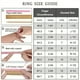 thumbnail image 2 of 1/4pcs Stylish Couple Ring Set for Men and Women - Perfect for Finger Jewelry and Gift Giving, 2 of 4