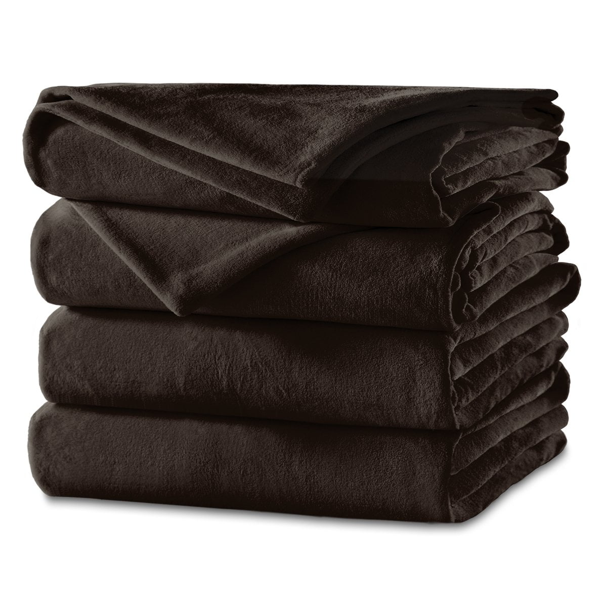 Manta Térmica Sunbeam Velvet Plush, 10 Niveles De Calor, Tamaño King