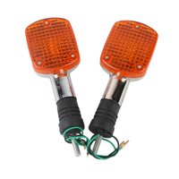 Ioensy - 2 Uds Luces De Señal De Giro Para Motocicleta Para Honda Shadow Vt400 Vt600 Reemplazar