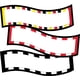 thumbnail image 5 of Cut-Outs Barker Creek Buffalo a cuadros y rayas anchas, paquete de 36, 5 of 8