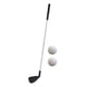thumbnail image 4 of Chipper de Golf con eje de Metal, cuña de Golf telescópica portátil para diestros con 2 pelotas de Golf para principiantes, adultos y niños, regalo de, 4 of 5