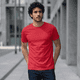 thumbnail image 2 of Polera 100 % Algodón Manga Corta Básica 170 Grs. Rojo, 2 of 10