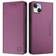 thumbnail image 4 of Funda Billetera con Soporte para iPhone 15 Plus Bloqueo RFID Plegable Violeta, 4 of 6