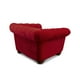 thumbnail image 3 of Sofa Florencia 1C Tela Velvet Burdeo, 3 of 4