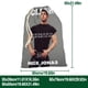 thumbnail image 3 of Nick Jonas Bolsa de regalo con cierre de cinta navideño para decoración de Navidad,39cm×30 cm., 3 of 6