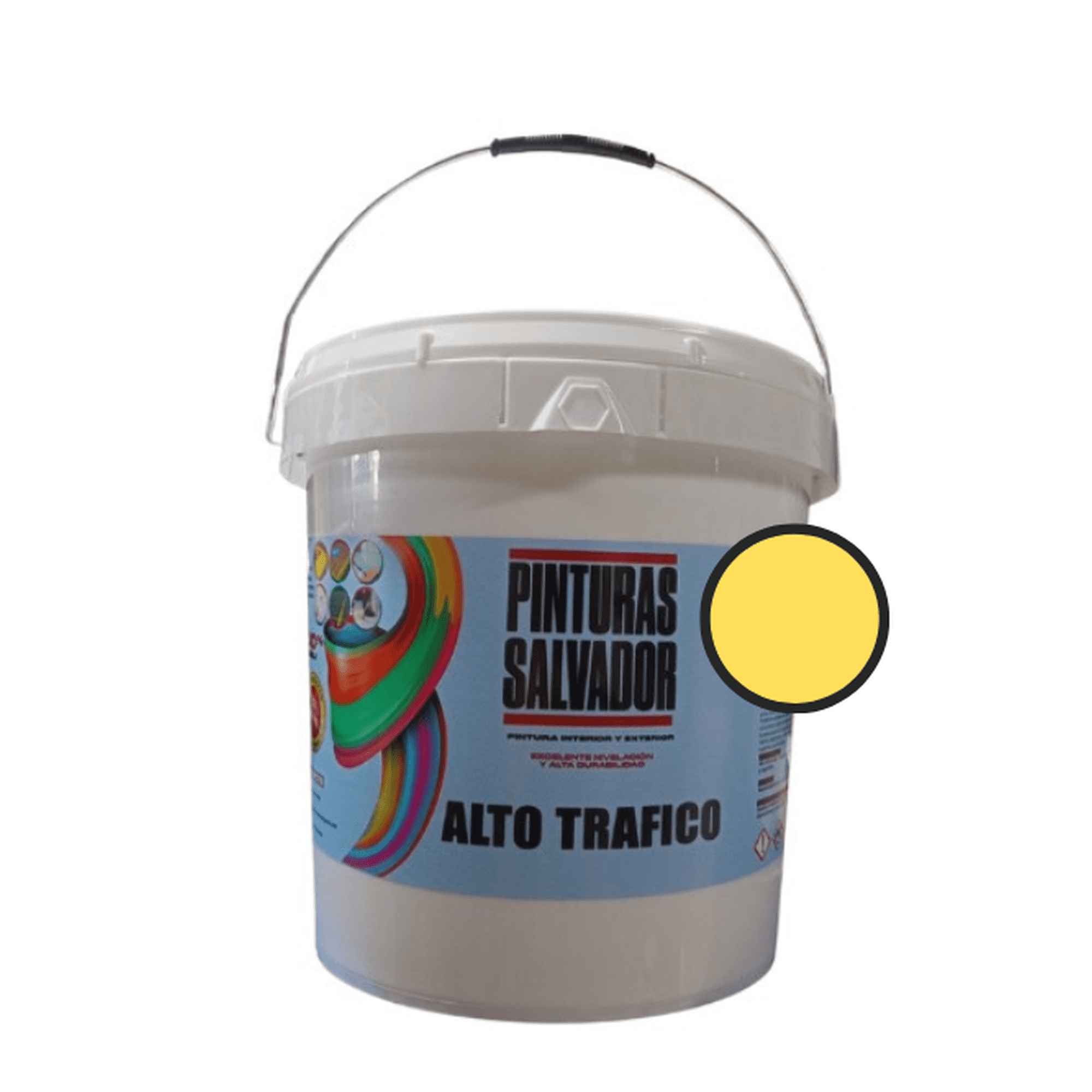 Salvador - Galón Alto Trafico Amarillo 4lt