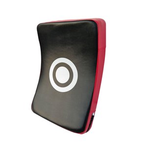 Ioensy - Mitones De Enfoque Curvos Para Boxeo, Saco De Boxeo Para Practicar Karate, Mma, Taekwondo, Almohadilla Para Patadas, Color Rojo