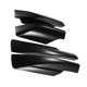 thumbnail image 1 of Unique Bargains Cubierta de Protección de Extremo de Rieles de Techo Superior para Toyota RAV4 2006-2012 Plástico 4 Piezas Negro, 1 of 7