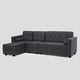 thumbnail image 3 of Seccional Boxter Xl Izq Tela Negro, 3 of 7