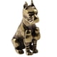 thumbnail image 3 of Estatuilla De Perro De Estilo Vintage, Adorno Para Perro, Mascota De Té Para Mesa De Hogar, Escultura De Perro De 4,1 Cm X 3cm, 3 of 3