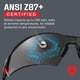 thumbnail image 5 of Gafas de sol de seguridad NoCry Work and Sports teñidas en verde UV400, 5 of 8