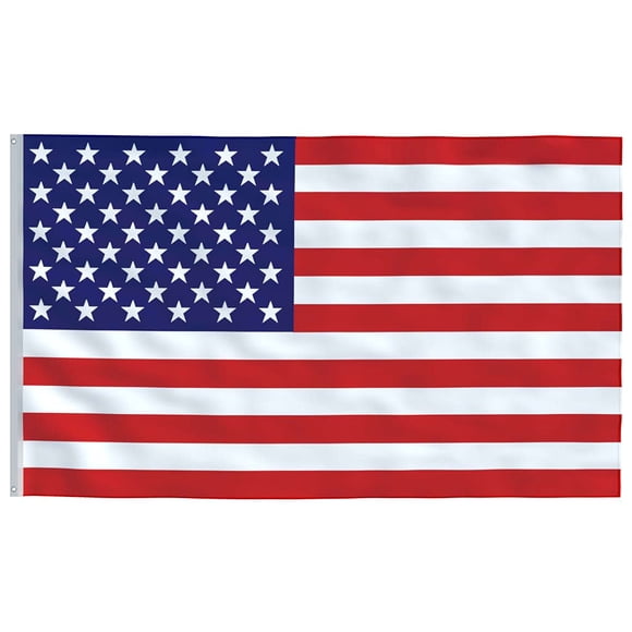 Bandera VidaXL de EE. UU., 90 x 150 cm, poliéster multicolor