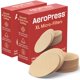 thumbnail image 1 of Filtros de café AeroPress XL Natural Paper, 400 unidades, paquete de 2, 1 of 6