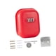thumbnail image 5 of Caja De Seguridad Con Llave Para Pared, Impermeable, Con Contrase?a, Para Exteriores, Apartamentos Y Oficinas, Color Rojo, 5 of 5