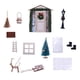 thumbnail image 5 of 1:12 Mini Accesorios de Puerta de Madera Kit de Decoración de Casa Pequeña Accesorios de Decoración de Escena en Miniatura Decoración, 5 of 5
