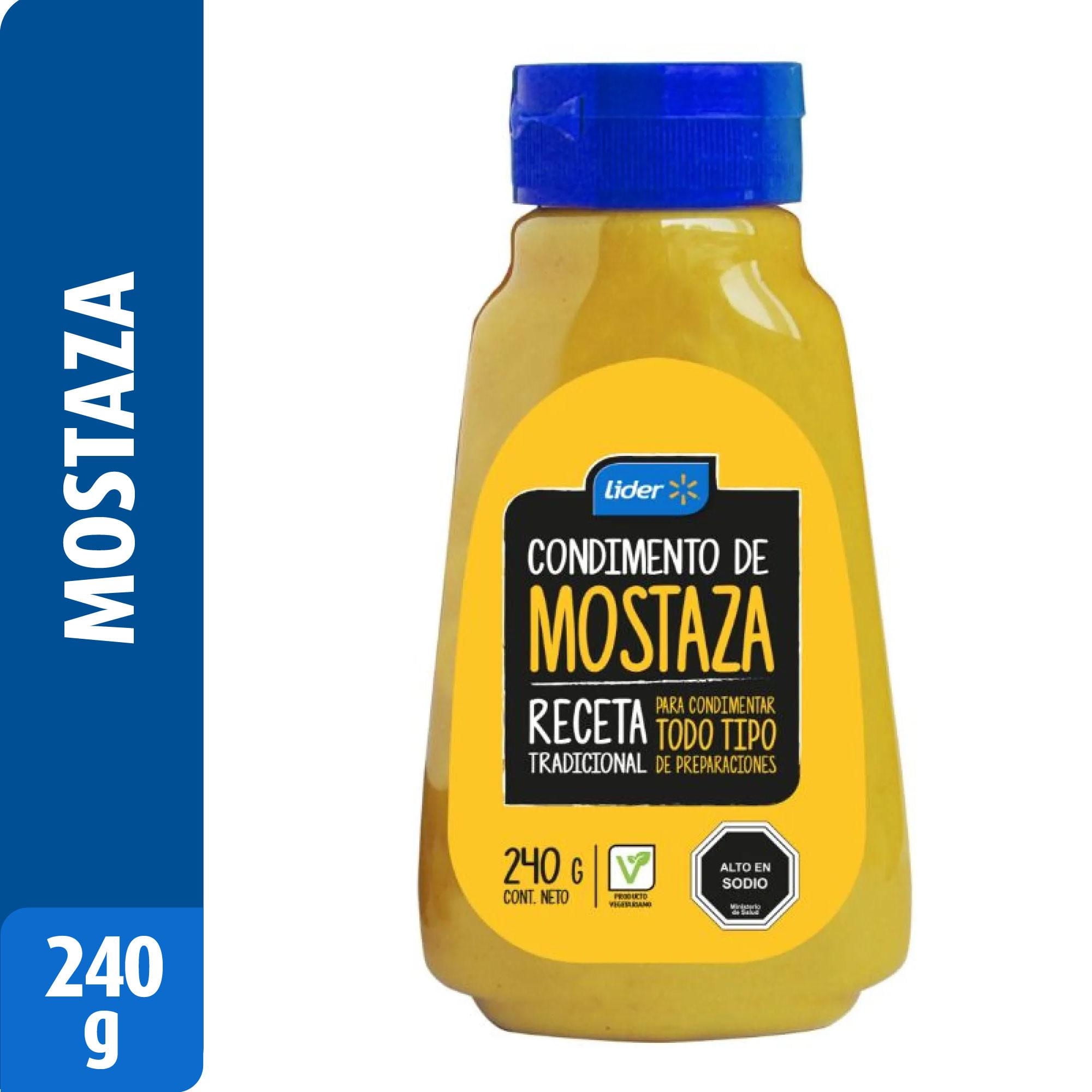 Mostaza Squeeze 240 g Lider