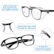 thumbnail image 5 of Gafas de seguridad SQIMZAR para mujeres enfermeras x3, 5 of 9