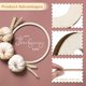 thumbnail image 4 of Uxcell 6.1 Pulgadas Anillos de Madera Sin Terminar Anillo de Madera Natural Círculo Adornos Redondos, 10 Piezas, 4 of 6