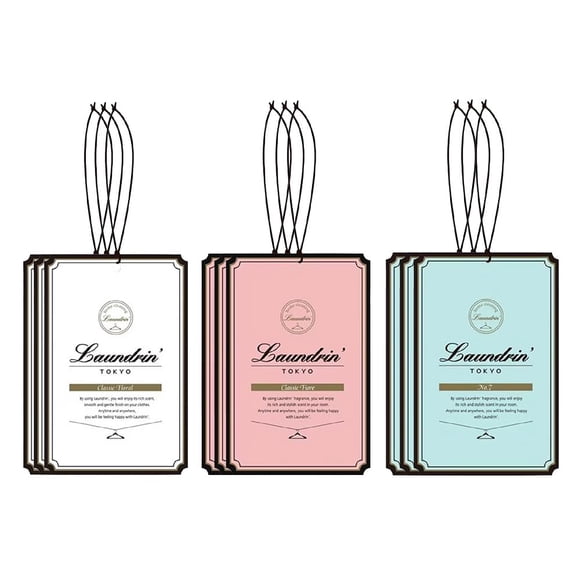 Potpourri Laundrin 9 unidades Fiore, Floral y No.7