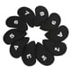 thumbnail image 3 of 10 Fundas Protectoras para Cabezas de Hierro de Golf, Regalos para Golfistas Profesionales, Fundas Universales para Cabezas de Palos de Golf para Depo Negro, 3 of 5