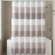 thumbnail image 1 of REGALWOVEN Juego de Cortinas de Ducha con Rayas de Waffle, Cortina de Baño de Tela Texturizada Impermeable con 12 Ganchos para Decoración de Baño Gris 71"W x 71"L, 1 of 7
