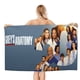 thumbnail image 1 of Anatomía según Grey Toalla de playa de secado rápido con diseño temático, regalo para mujeres y niñas, ideal para cumpleaños, fans, amantes de la música, uso en la playa o al aire libre, 78 × 150 cm, 1 of 6