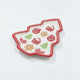 thumbnail image 1 of Plato Navidad Ceramica Decorativo 23cm Navideño Arbol, 1 of 9