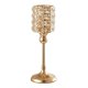 thumbnail image 4 of Candelabro De Cristal Dorado Para Bodas, Candelabro De Decoración Para Oficinas De La Iglesia, 31 Cm, 4 of 5