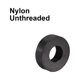 thumbnail image 4 of Ofertas Únicas Arandela separadora redonda de nailon 3.2mmx7mmx20mm sin rosca para tornillos M3 Negro 100 piezas 3.2mmx7mmx2mm, 4 of 5
