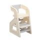thumbnail image 1 of Kidscool Silla de Comer Crecimiento Evolutiva Infantil 3 en 1 Plástica Blanco Gris 79x43x50 cm, 1 of 7