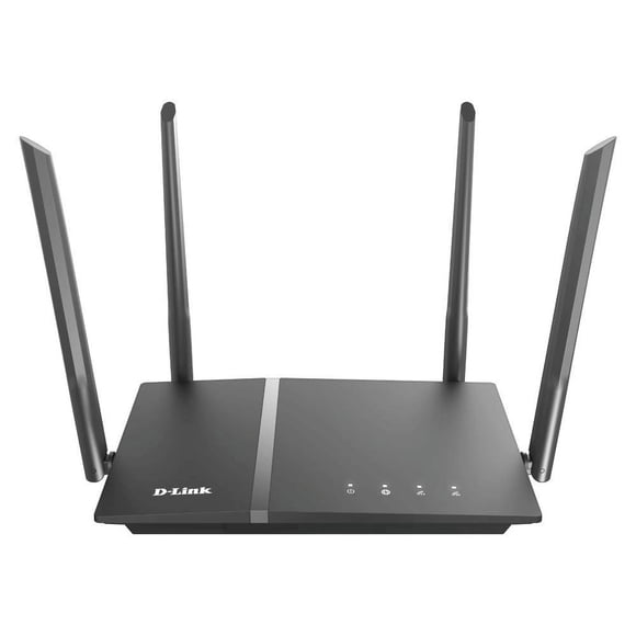 Router WiFi D-Link AC1200 de alta potencia Gigabit Ethernet de doble banda, malla, Internet inalámbr