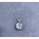 thumbnail image 3 of Collar de Moissanita de 3 Uds para Mujer Color D VVS1 Collar de Diamante Creado en Laboratorio Collar de Cadena de Plata Esterlina 925 Joyería 40+5 Cm, 3 of 7