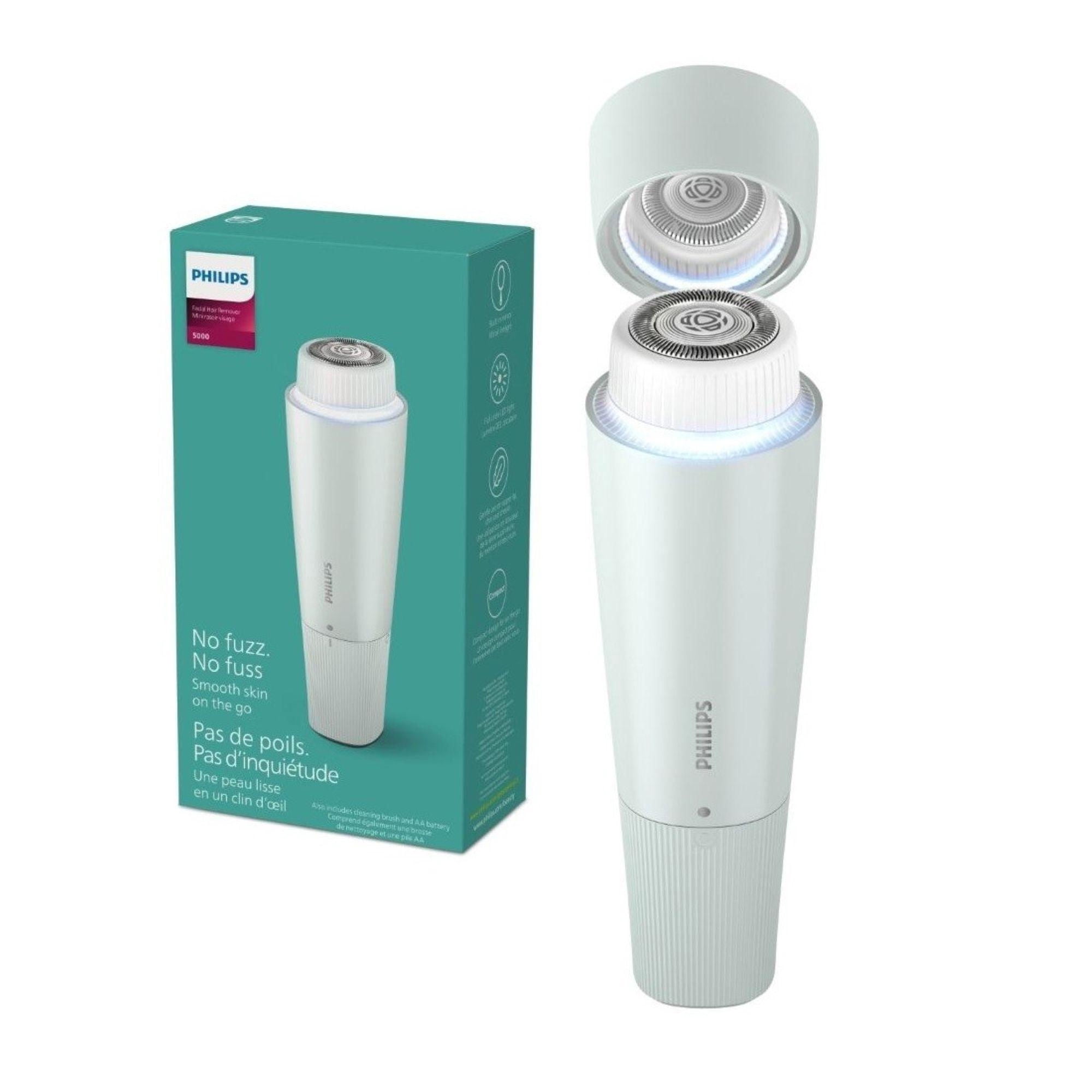 Depiladora De Vello Facial Brr474/00 Verde Philips