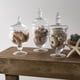 thumbnail image 5 of Frascos de almacenamiento decorativos Elements, vidrio transparente, boticario, 5 of 7
