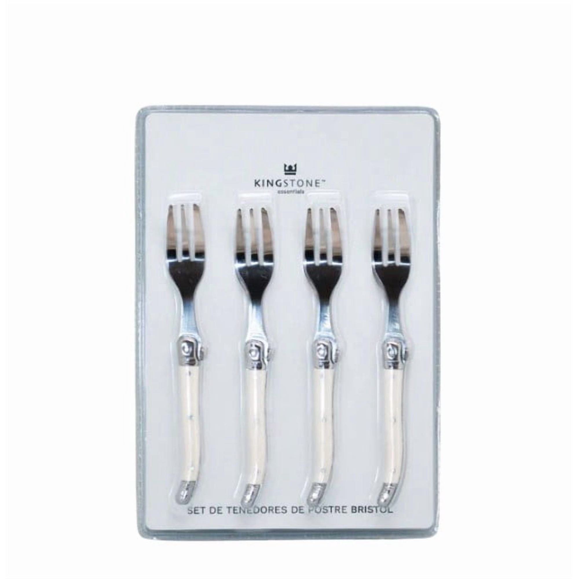 Kingstone - Set 4 Tenedores Postre Bristol