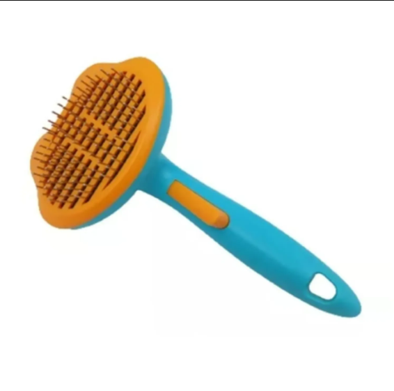 Genérico - Cepillo De Facil Limpieza Con Boton Extractor Para Mascotas