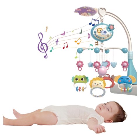 Genérico - Móvil Musical Juguete Sonajero Control Remoto Bebe Niños Lau